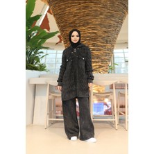 Nisum Moda Fermuarlı Pamuk Triko Takım