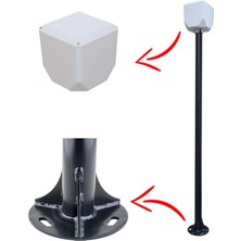 Binbir Göz Bilgisayar Trk 2 Metre (+TRK-154 Küp) Kamera Direk