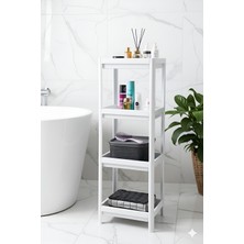 UltraMint 4 Katlı Çok Amaçlı Banyo ve Mutfak Rafı, Düzenleyici Organizer