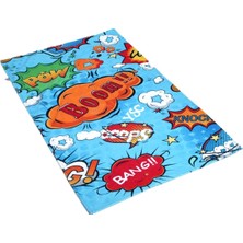 Ysc Boom Bang Çocuk-Yetişkin Havlu 70-90CM - Turkuaz