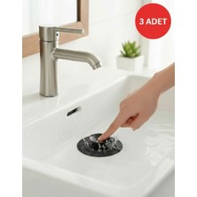 UltraMint Pratik Lavabo ve Duş Tıkacı Seti, Koku Önleyici, Kolay Kullanım