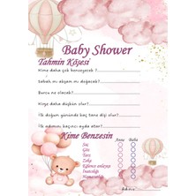 Baby Shower Anı Kartı - 10 Adet