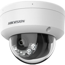 Binbir Göz Bilgisayar Hıkvısıon DS-2CD1121G2-LIUF 2mp 2.8mm 20MT Dahili Sesli H.265 IP67 - IK08 Smart Hybrıd Lıght Ip Dome Kamera