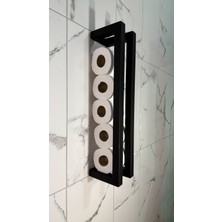 UltraMint Şık ve Fonksiyonel Metal Tuvalet Kağıdı Düzenleyici, Pratik Kullanım