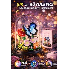 Trust Store Butik Cam Kubbe Kelebek & Çiçek Mini Blok Seti – 263 Parça
