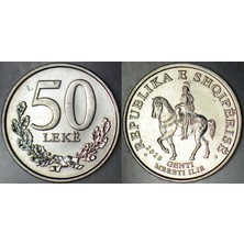 Banknoting Arnavutluk 50 Lek 2020.