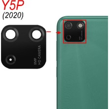 Tkgz -  Y5P Arka Kamera Camı Lens Yapışkanlı