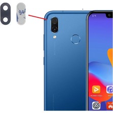 Tkgz Honor Play Arka Kamera Camı Lens Yapışkanlı