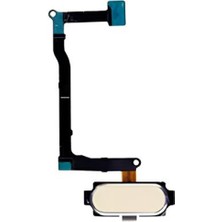 Tkgz Samsung Galaxy Note 5 - SM-N920 Parmak Izi Okuyucu Flex Gold