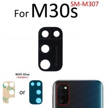 Tkgz Samsung Galaxy M30S Arka Kamera Camı Lens Yapışkanlı