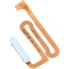 Tkgz Samsung Galaxy A13 -SM-A135F Parmak Izi Okuyucu Flex Mavi