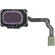 Tkgz Samsung Galaxy  S9 Plus - SM-G965F Parmak Izi Okuyucu Flex Mor