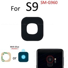 Tkgz Samsung Galaxy S9 Arka Kamera Camı Lens Yapışkanlı
