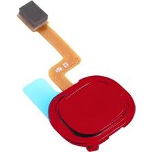 Tkgz Samsung Galaxy A21S -SM-A217F Parmak Izi Okuyucu Flex Kırmızı