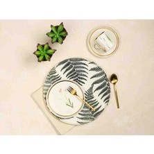 Porland Botanical 19 Parca Pasta & Çay Takımı