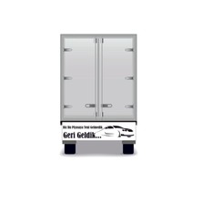 Mlh Store Kamyon Arkası Yazı Oto Özel Yeni Sticker 25*100 cm