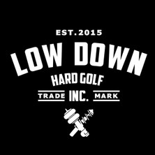 Mlh Store Low Down Hard Golf Arka Cam Özel Yeni Sticker 40*31 cm