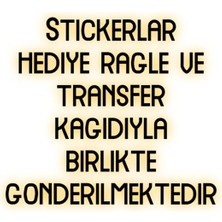 Mlh Store Kemal Atatürk Imzası Oto Özel Yeni Sticker Beyaz 25*6,8 cm