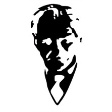 Mlh Store Atatürk Portre Sticker 10 x 20 cm