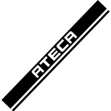 Mlh Store Seat Ateca Ön Kaput Şerit Sticker Etiket Modeli