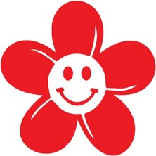 Mlh Store Gülen Papatya Sticker 10 x 10 cm