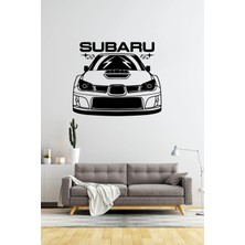 Mlh Store Subaru Modifiyeli Araba Duvar Özel Yeni Sticker Yapıştırma (Sudan ve Nemden Etkilenmez)