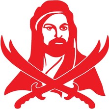 Mlh Store Zülfikar Kılıcı Sticker 20 x 20 cm