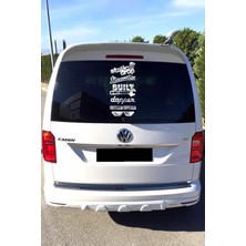 Mlh Store Araç Arka Cam Özel Yeni Sticker Static Drop Coilover Set 40*20 cm