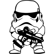 Mlh Store Star Wars Askeri Duvar Dekor Sticker 40 x 56 cm