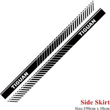 Mlh Store Volkswagen Tiguan Yan Kapı Şerit Sticker Etiket Modeli