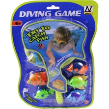 Getittir NL-08B - Havuz Oyunu - 5li Balıklar Kepçeli 72 (Lisinya)