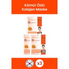 Dermal Sıkılaştırıcı, Nemlendirici, Yenileyici Q10 Kolajen Maske 23 gr 3 Adet