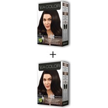 EkoAlışverişDünyam 2x2 Tüp Krem Saç Boyası Seti Koyu Kahve No:3.0 (1124)