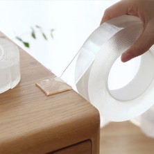 Buradabuldun® Çift Taraflı Nano Bant Kuvvetli Silikon Jel Yapıştırıcı