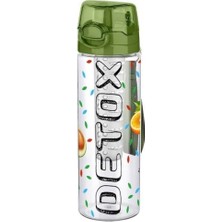 Buradabuldun® Tutma Saplı Kilitli Kendiliğinden Süzgeçli Kolay Taşınabilir Detoks Sporcu Diyet Matarası