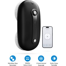 Şımart Akıllı Cam Temizleme Robotu Uygulama ve Kumanda Kontrollü 3200PA Vakum Gücü Yeni Nesil