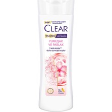 Clear Women Kepeğe Karşı Etkili Şampuan Yumuşak Parlak Kiraz Çiçeği Esansı  Keratin 350 ml