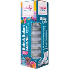 Baby Waybe 5 Adet Bebek Bakım  Temizlik  Hijyen Mendili 10 x 4,5 ml