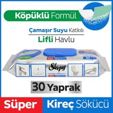 8 Adet Sleepy Süper Kireç Sökücü Yüzey Temizlik Havlusu 30 Lu