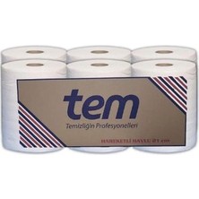 Tem Kağıt Havlu Hareketli Standart 6'lı 21CM 3kg 4 Adet