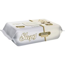 Matmel 8 Adet Sleepy Islak Havlu 90'li Beyaz Sabun
