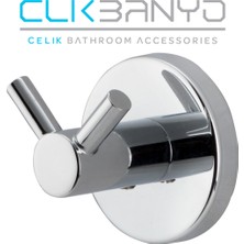 UltraMint Çiftli Pirinç Askılık, Dayanıklı ve Şık Tasarım, 10 Yıl Garantili