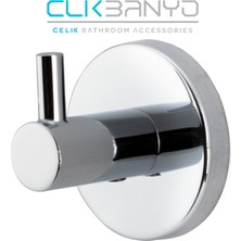 UltraMint Çekici ve Dayanıklı Tekli Askılık, Pirinç Malzeme, 10 Yıl Garanti