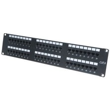 Binbir Göz Bilgisayar Ods ODS-P48UTP Utp Cat6 2u 48 Port Patch Panel Dolu