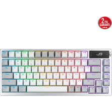 Binbir Göz Bilgisayar Asus M701 Rog Azoth/nxsw/tr/wht OLED Dısplay Gasket-Mount 3 Katmanlı Izolasyon Mekanık Gamıng Klavye