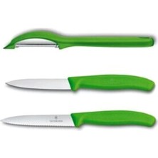 Braventa Collection Yeşil Soyacak ve Soyma Bıçak Seti
