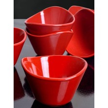 Braventa Collection Kırmızı Bayrak Tigela Çerezlik/sosluk 11 cm 6 Adet