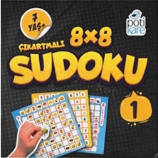 Binbir Göz Kitap 8x8 Çıkartmalı Sudoku 7+ (1)