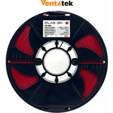 Elas 3D Kırmızı Hs Abs Filament - 1.75MM - 1 kg
