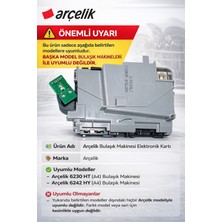 Arçelik 6230 Ht- 6242 Hy Bulaşık Makinesi Kartı ( 1784000070 )